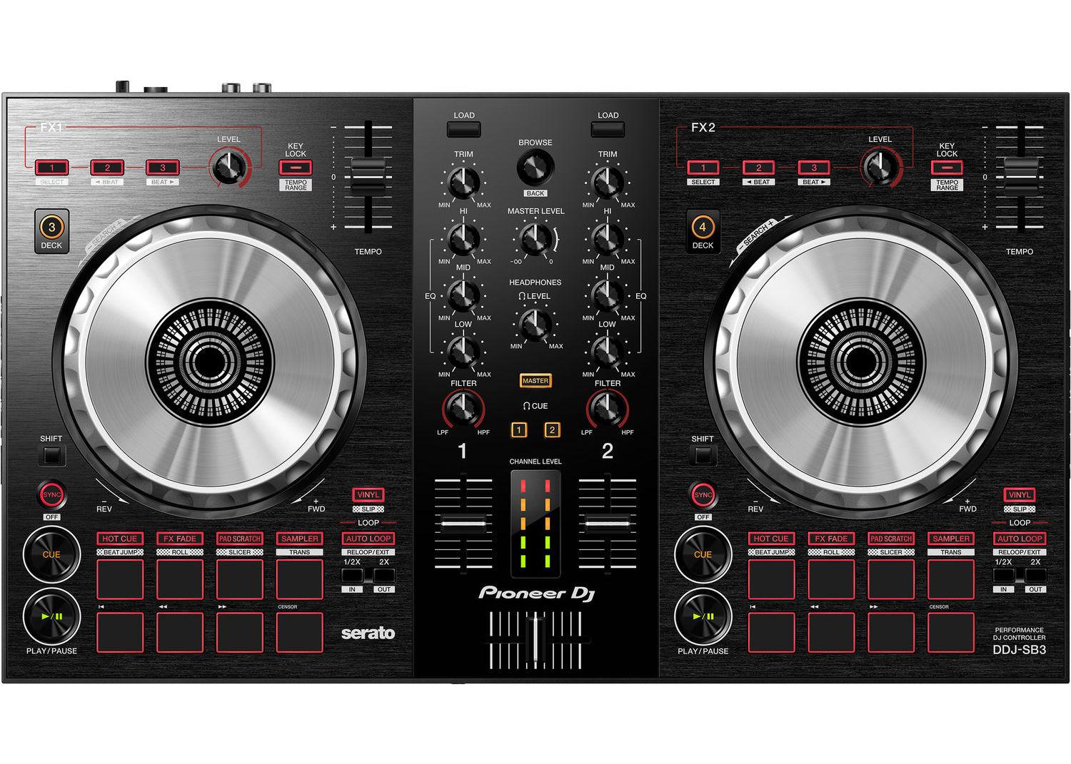 DJ контроллер Pioneer DDJ-SB3