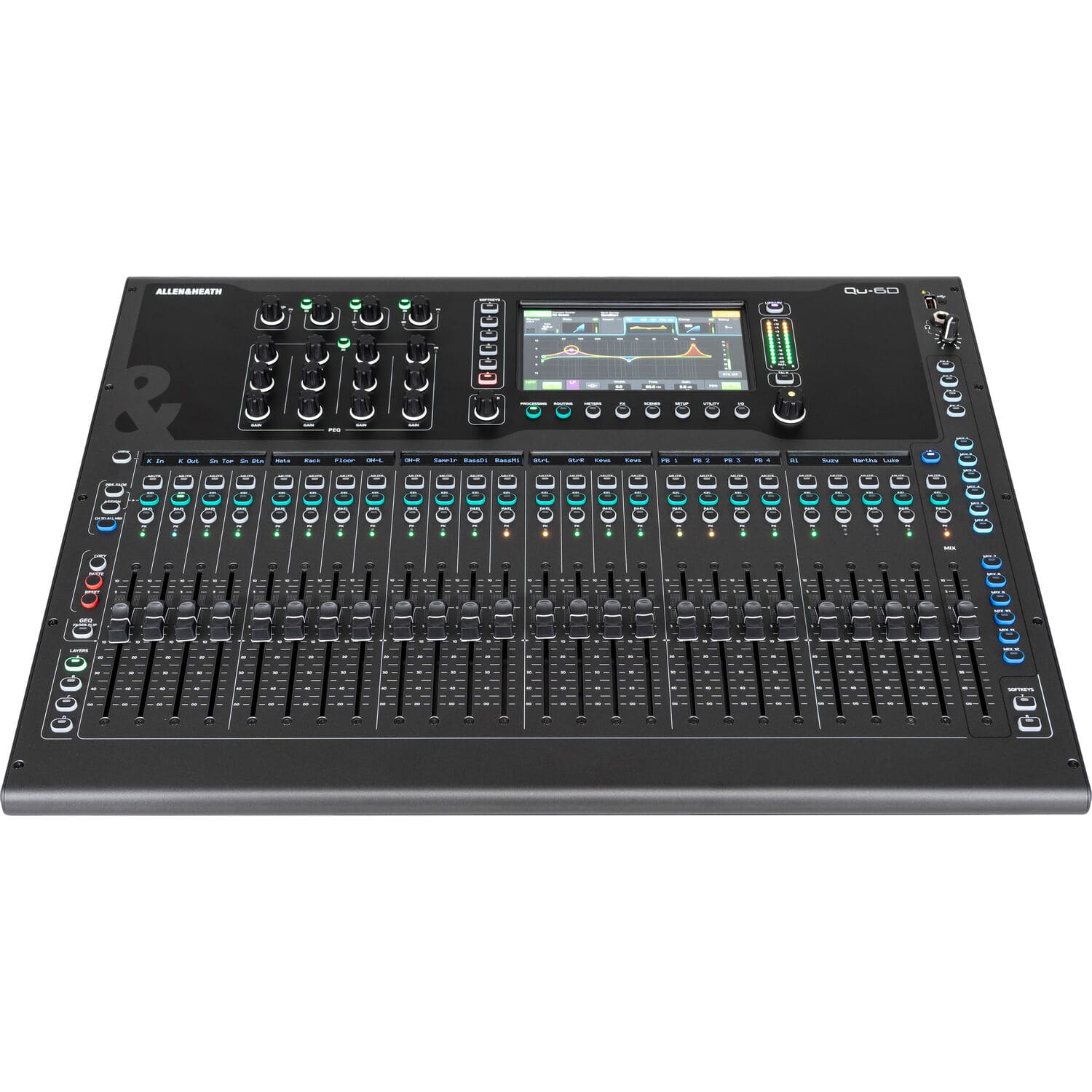 Цифровой микшер Allen&Heath QU-6D Dante Console