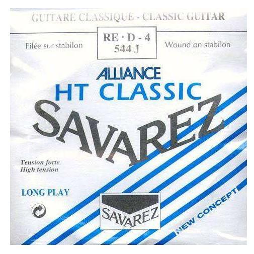 Струны для гитары Savarez 544J HT Classic Bleu