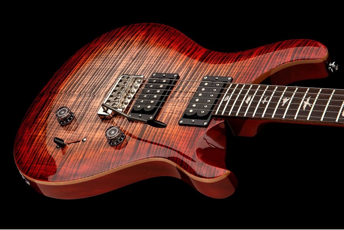 Электрогитара PRS SE Custom 24 Charcoal Cherryburst