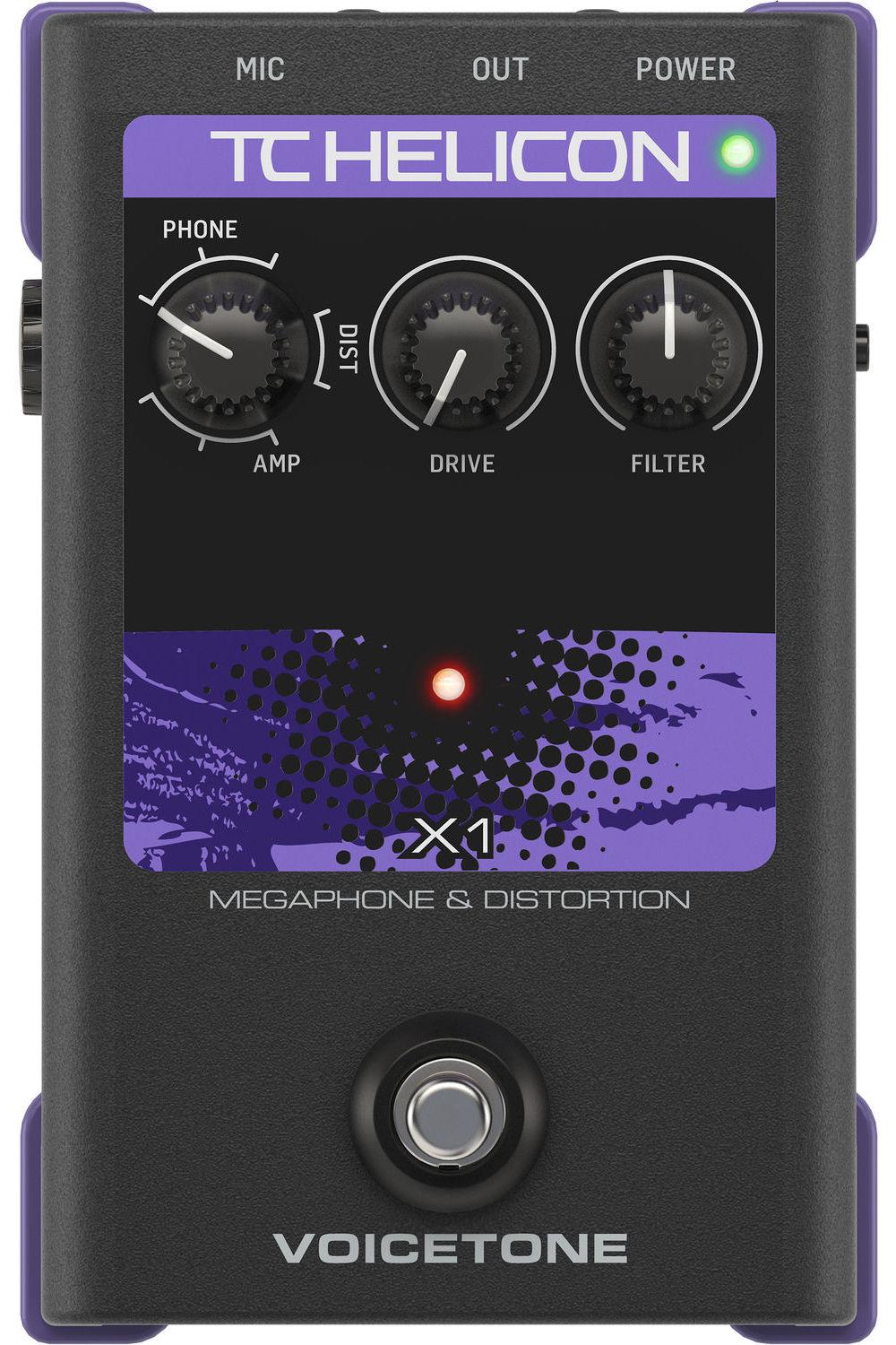 Вокальный процессор TC HELICON VOICETONE X1