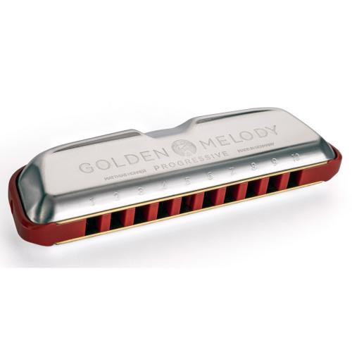 Губная гармошка HOHNER Golden Melody Progressive D-major