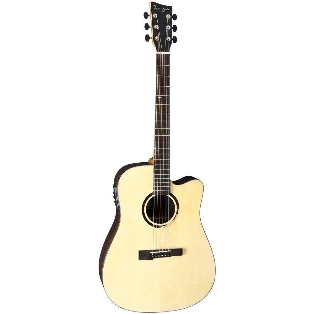 Электроакустическая гитара VGS R-10 CE Rose Natural Gloss/Satin Neck