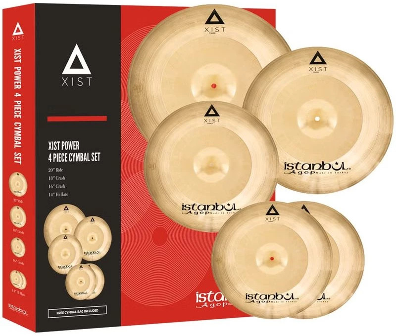 Комплект тарелок ISTANBUL AGOP IXPWS4 XIST POWER
