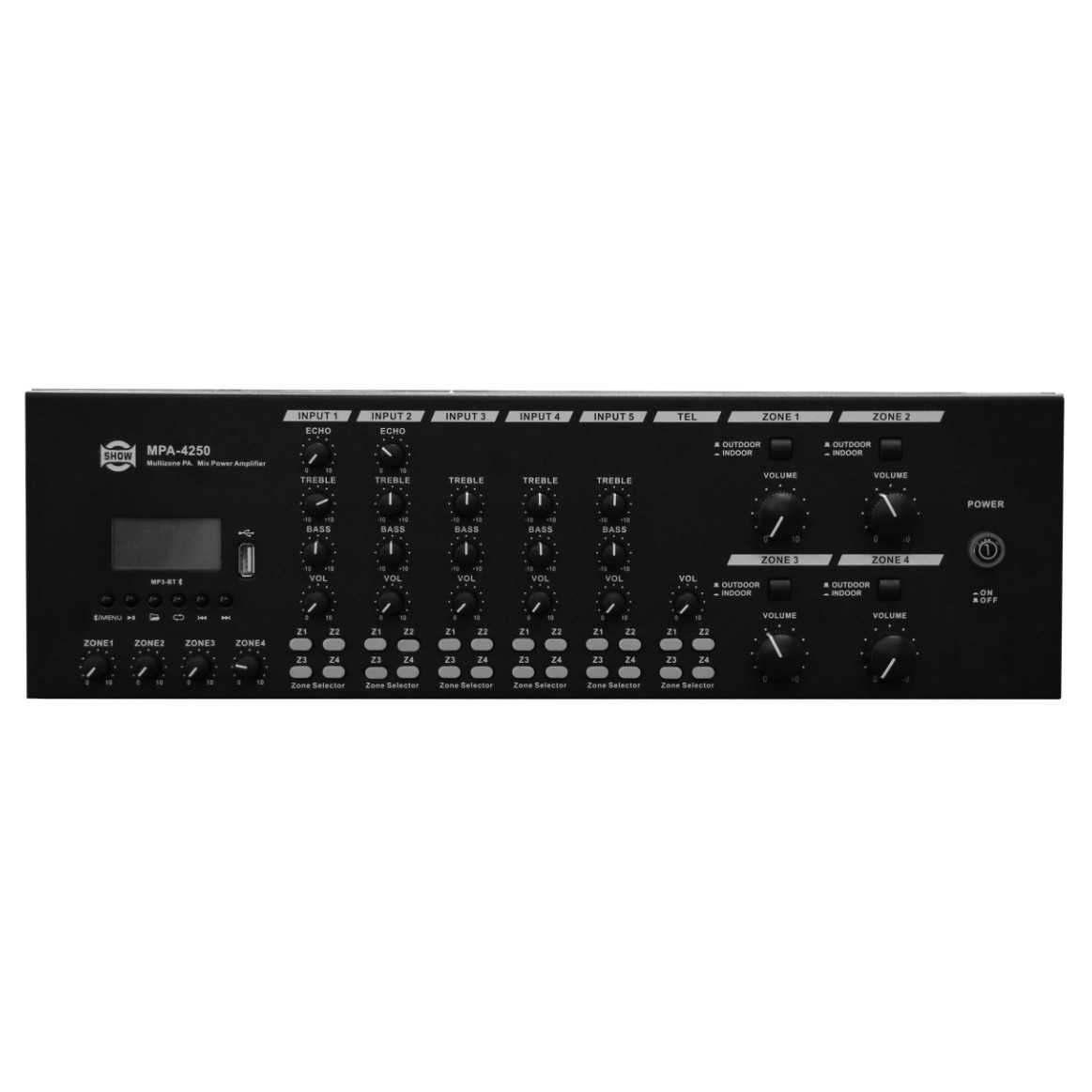 Микшер-усилитель трансляционный Show MPA-4250