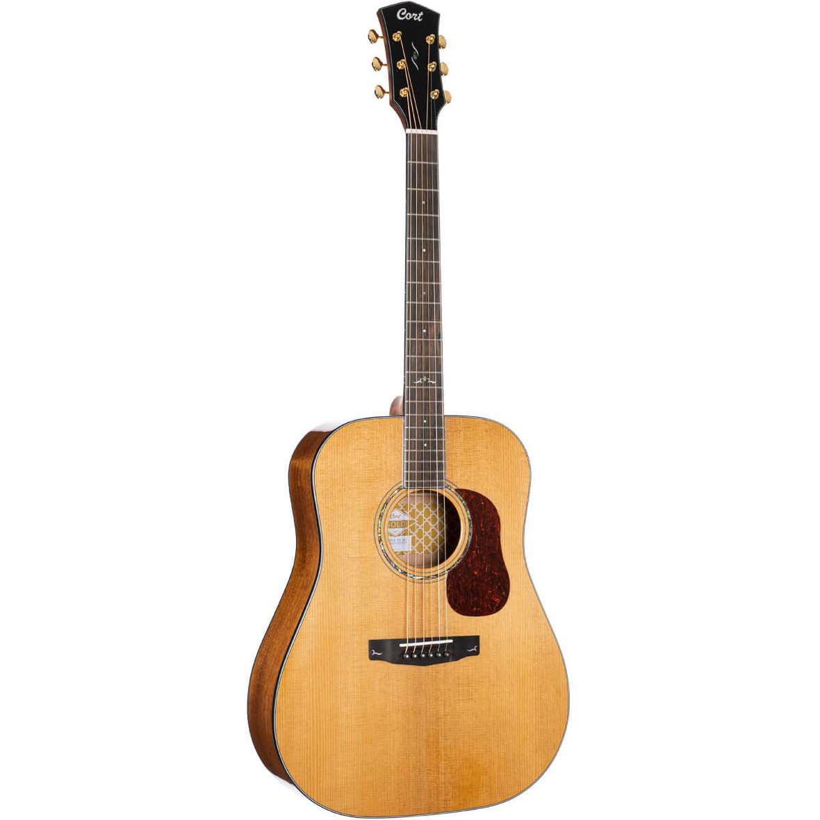 Акустическая гитара Cort GOLD-D6-WCASE-NAT Gold Series