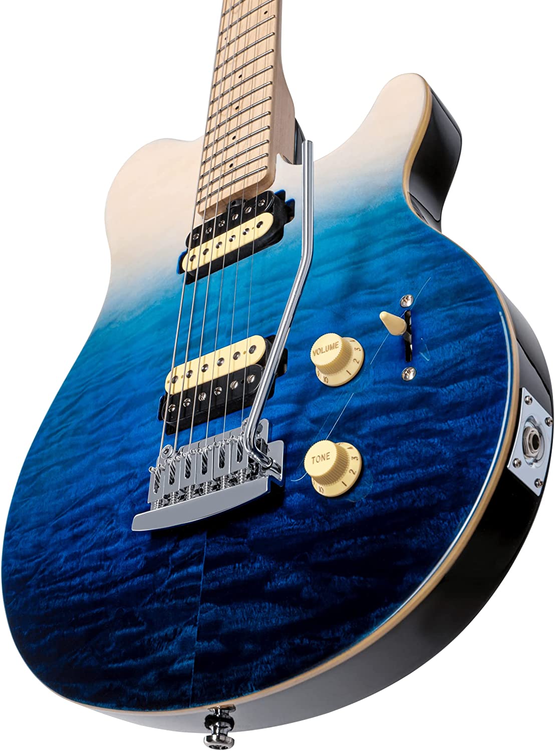 Электрогитара Sterling by MusicMan AX3QM-SPB-M1