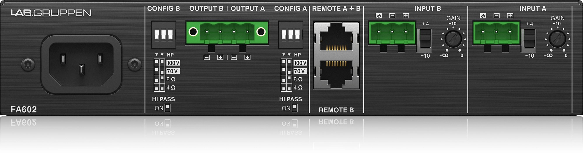 Усилитель мощности трансляционный LAB.GRUPPEN FA602