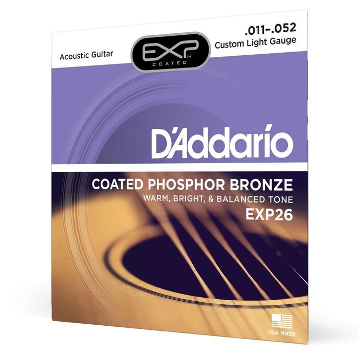 Струны для гитары D'Addario EXP26