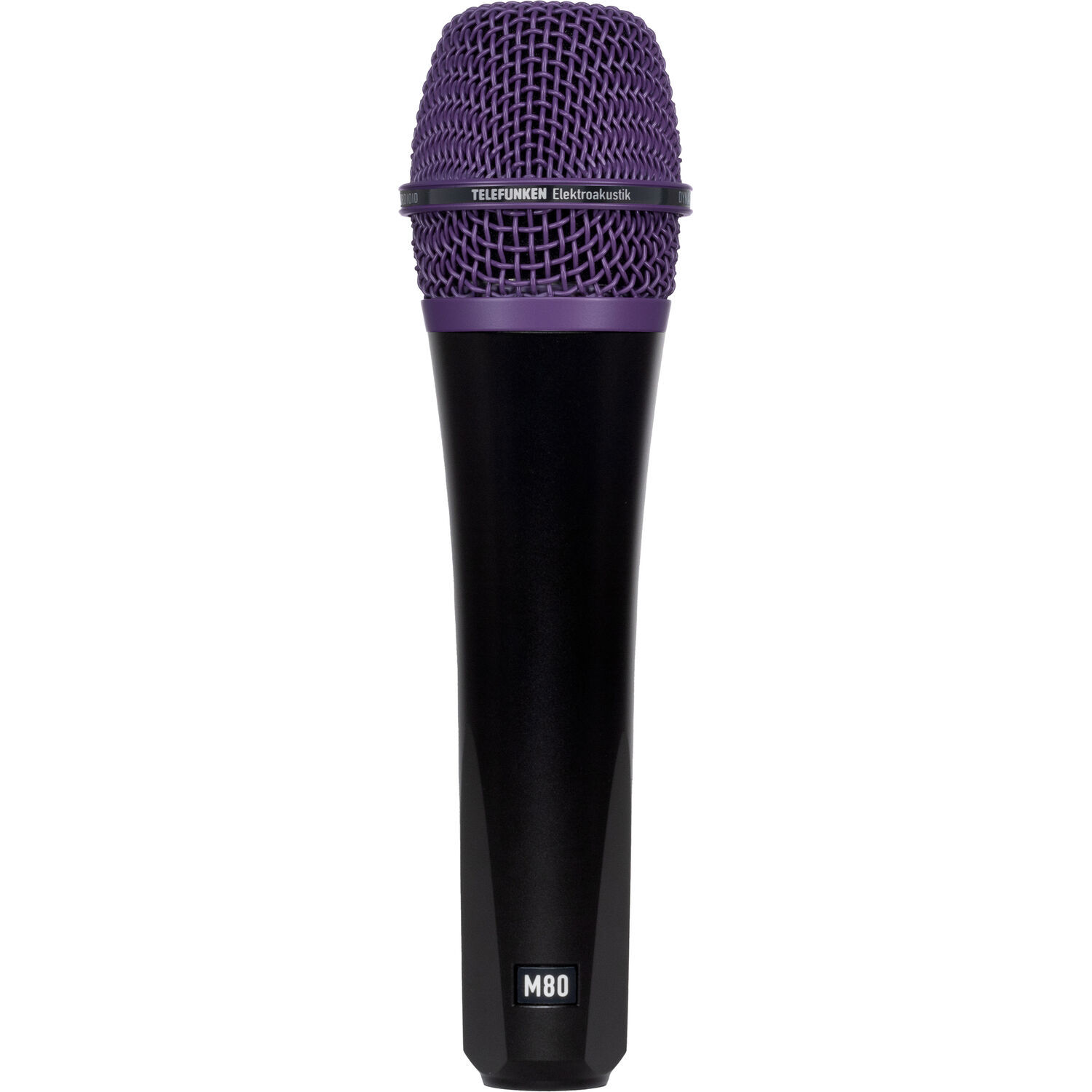 Динамический микрофон TELEFUNKEN M80 BLACK w/ PURPLE