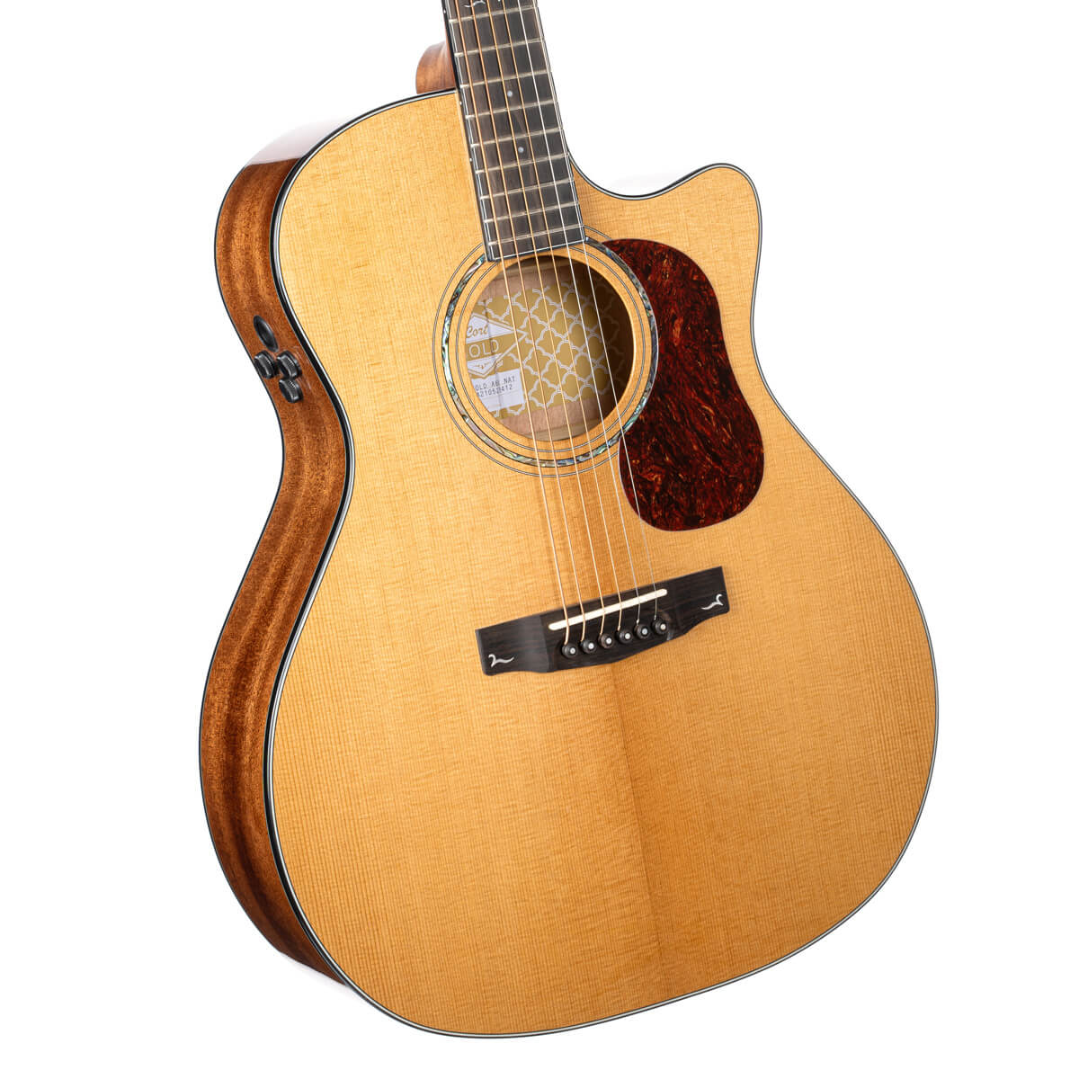Электроакустическая гитара Cort Gold-A6-WCASE-NAT