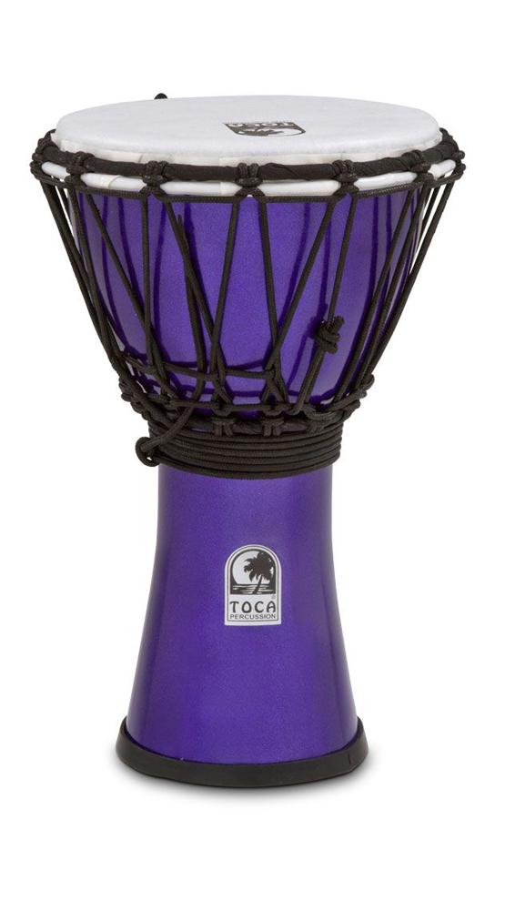 Джембе TOCA TFCDJ-7MI Freestyle Colorsound Djembe X-Small Metallic Indigo