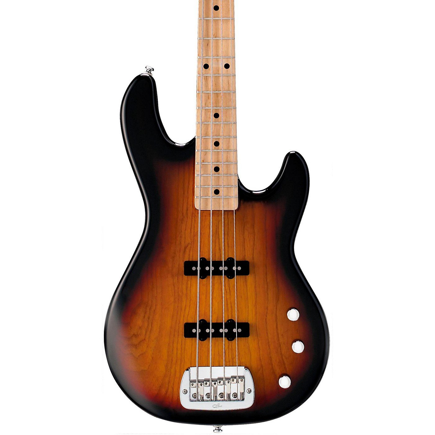 Бас-гитара G&L Tribute JB-2 3-Tone Sunburst MP Ash/Poplar