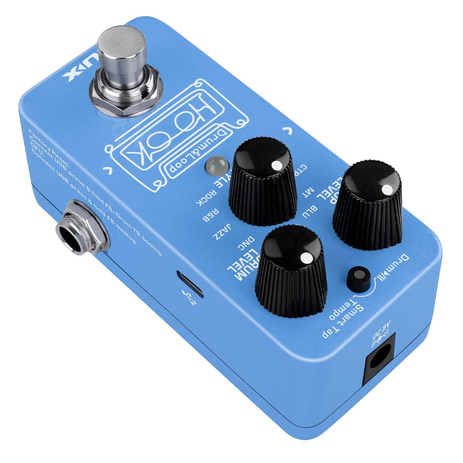 Педаль эффектов NUX NDL-3 Hook Drum & Loop