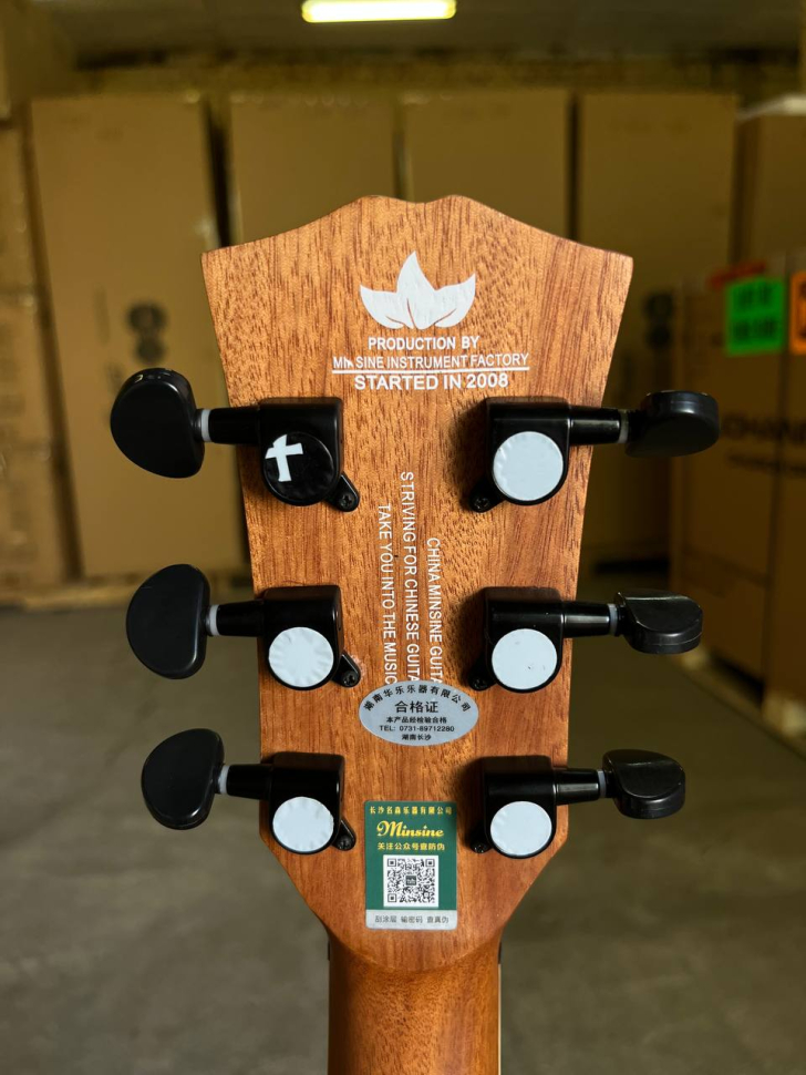 Фолк гитара BULLFIGHTER MS-38MS With bag, Natural