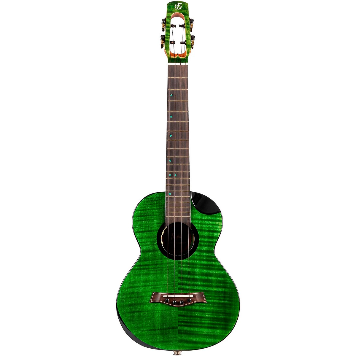 Электро-укулеле FLIGHT COMET TENOR EQ-A Green