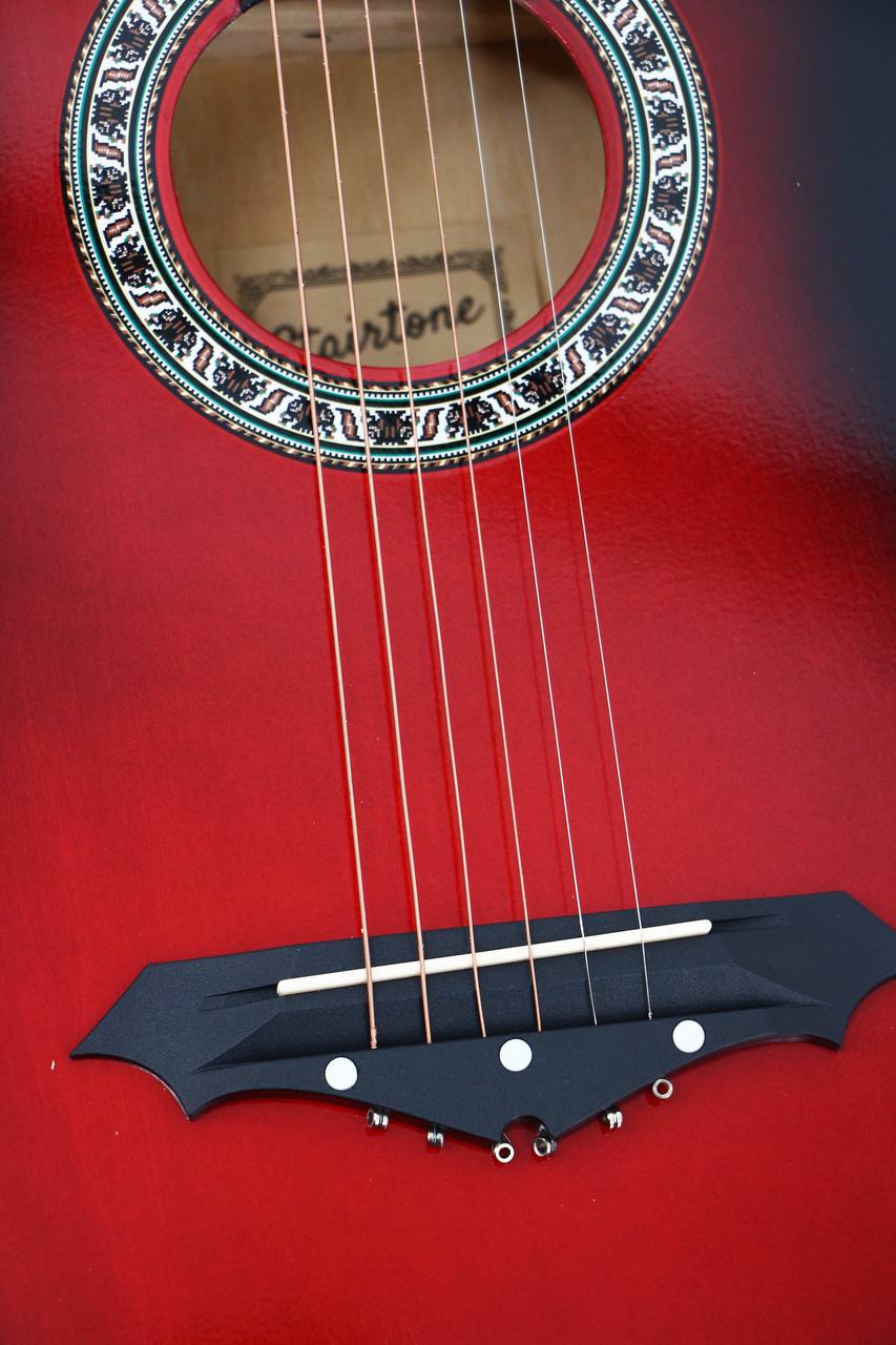 Фолк гитара комплект Stairtone A-38C SET RD