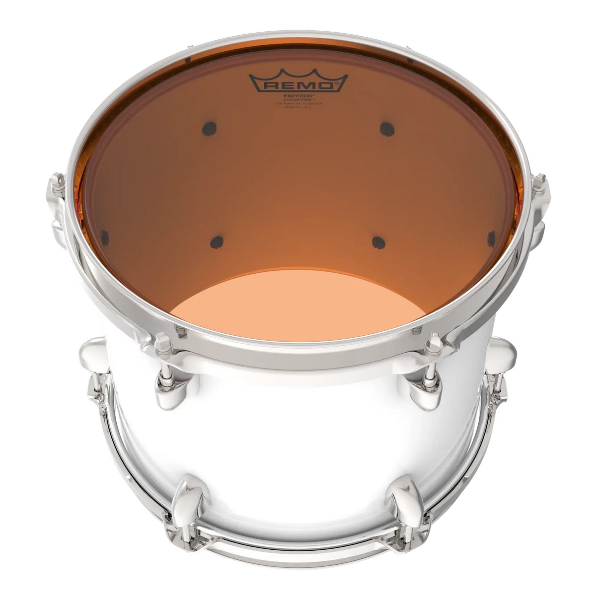 Пластик для барабана REMO BE-0314-CT-OG Colortone Emperor Clear Orange