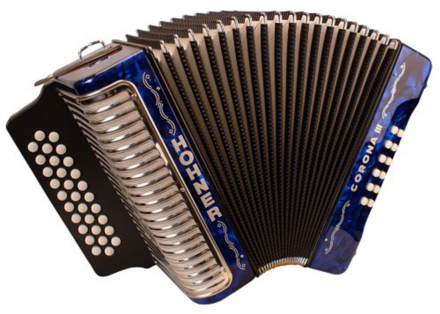 Баян HOHNER Corona III ADG, dark blue (A5704S)