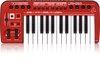 MIDI-клавиатура Behringer UMX250