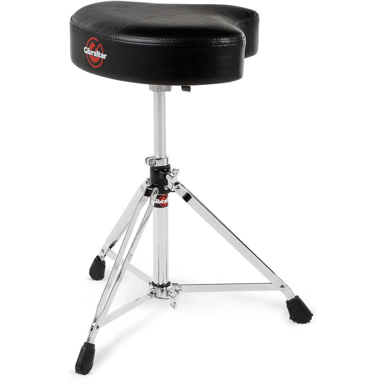 Стул барабанщика GIBRALTAR 6608 Drum Throne Motocycle Style Vinyl Seat