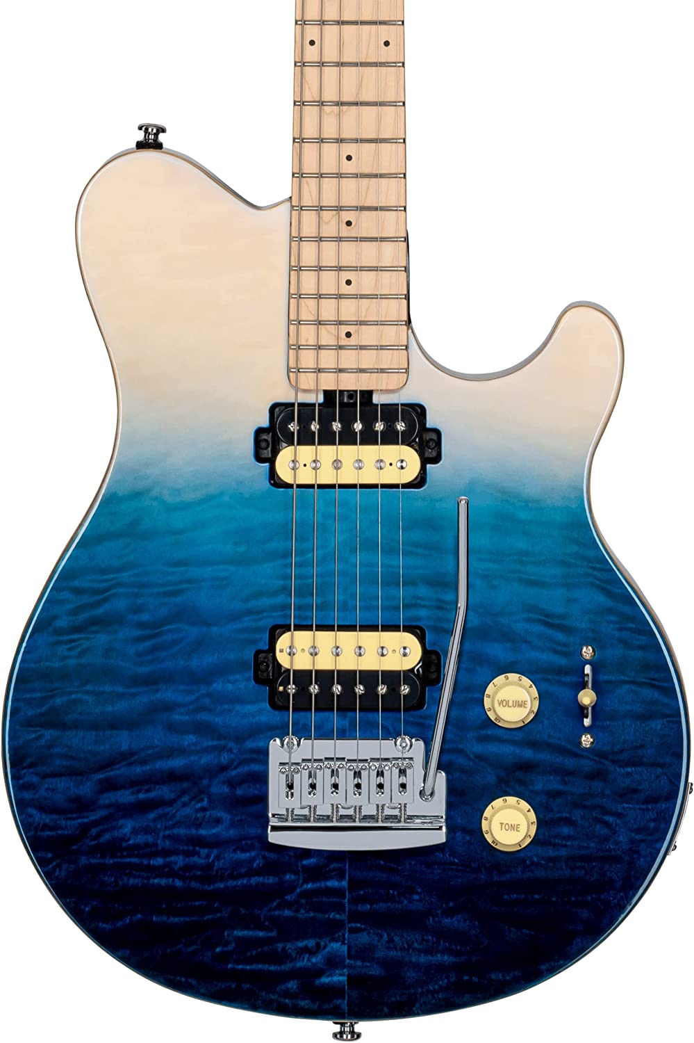 Электрогитара Sterling by MusicMan AX3QM-SPB-M1