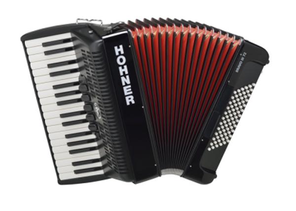 Аккордеон HOHNER The New Bravo III 72 (A16621) black