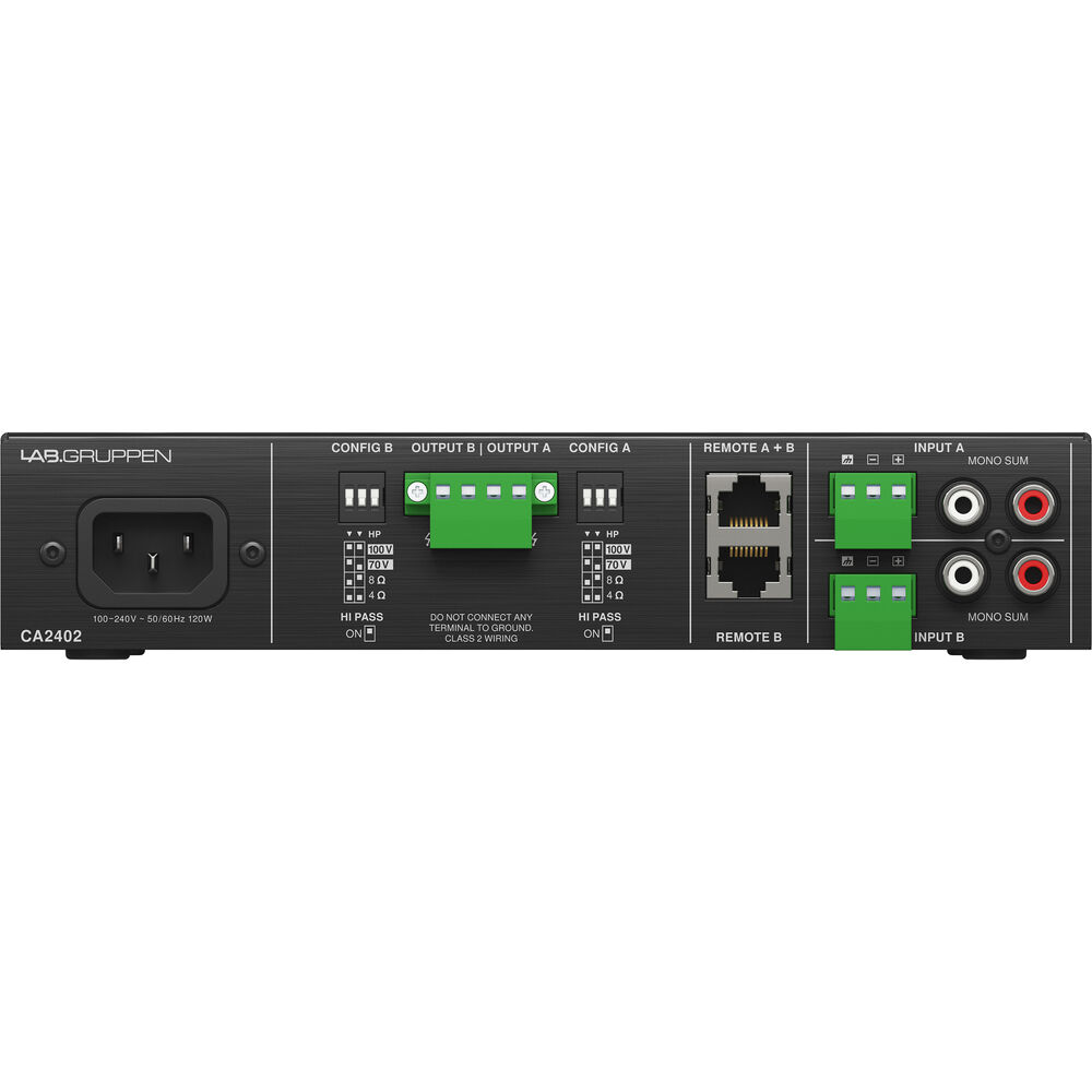 Усилитель мощности трансляционный LAB.GRUPPEN CA2402