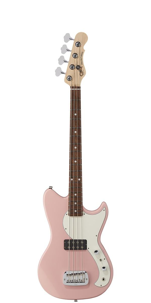 Бас-гитара G&L FD Fallout Shortscale Bass Shell Pink