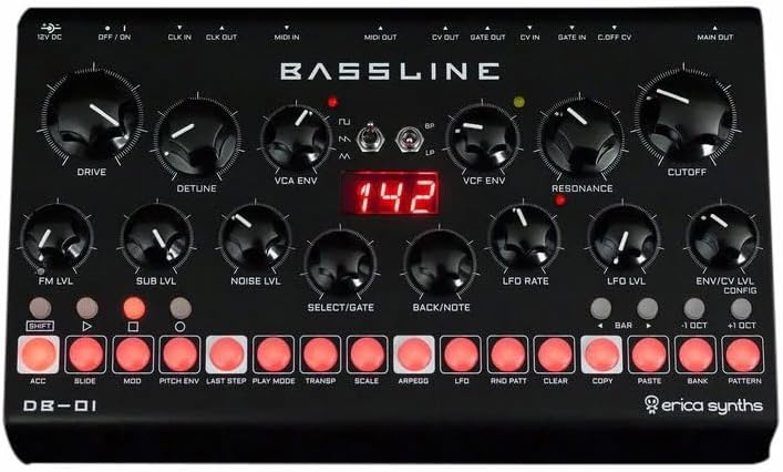 Синтезатор Erica Synths Desktop Bassline DB-01