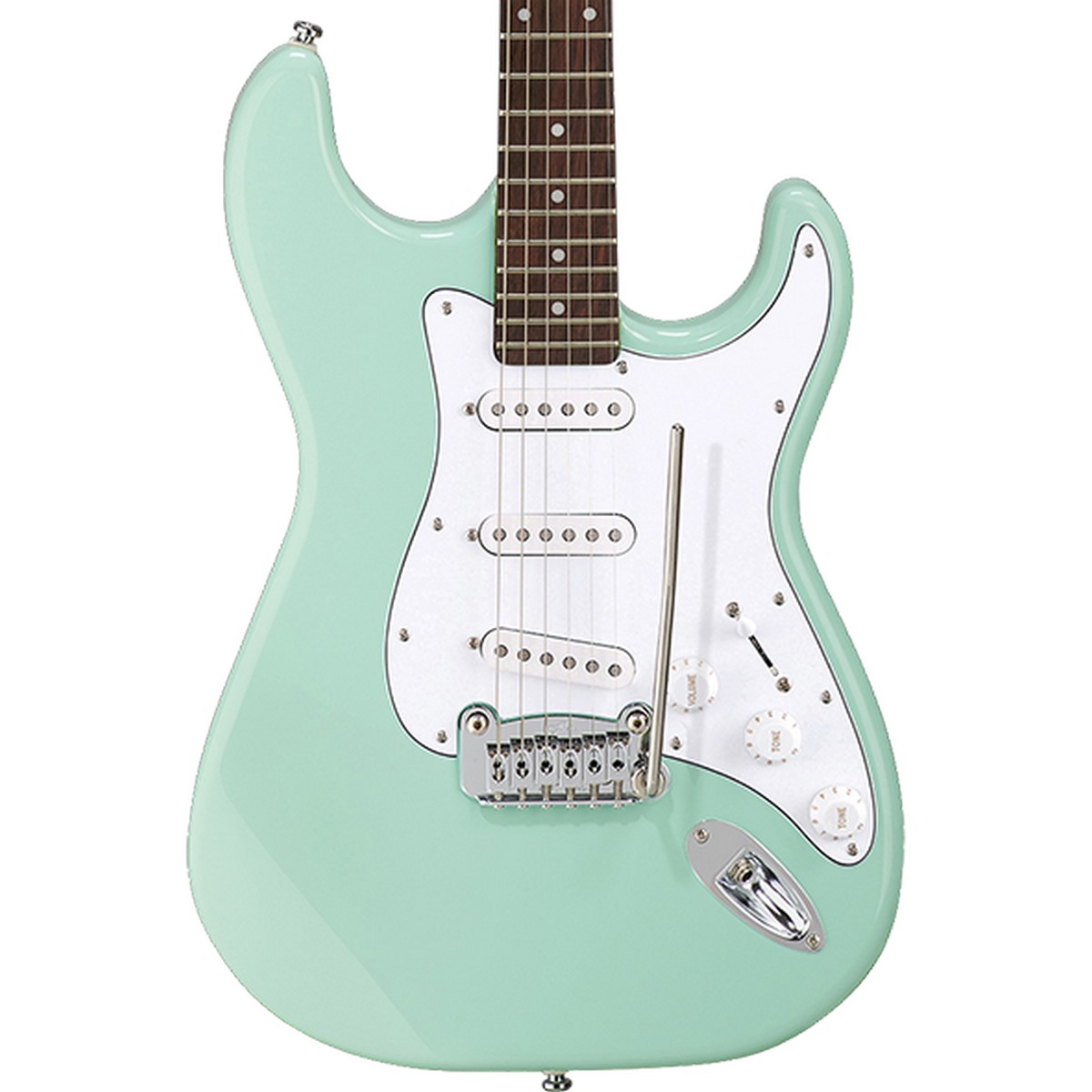 Электрогитара G&L Tribute Legacy Surf Green Jatoba