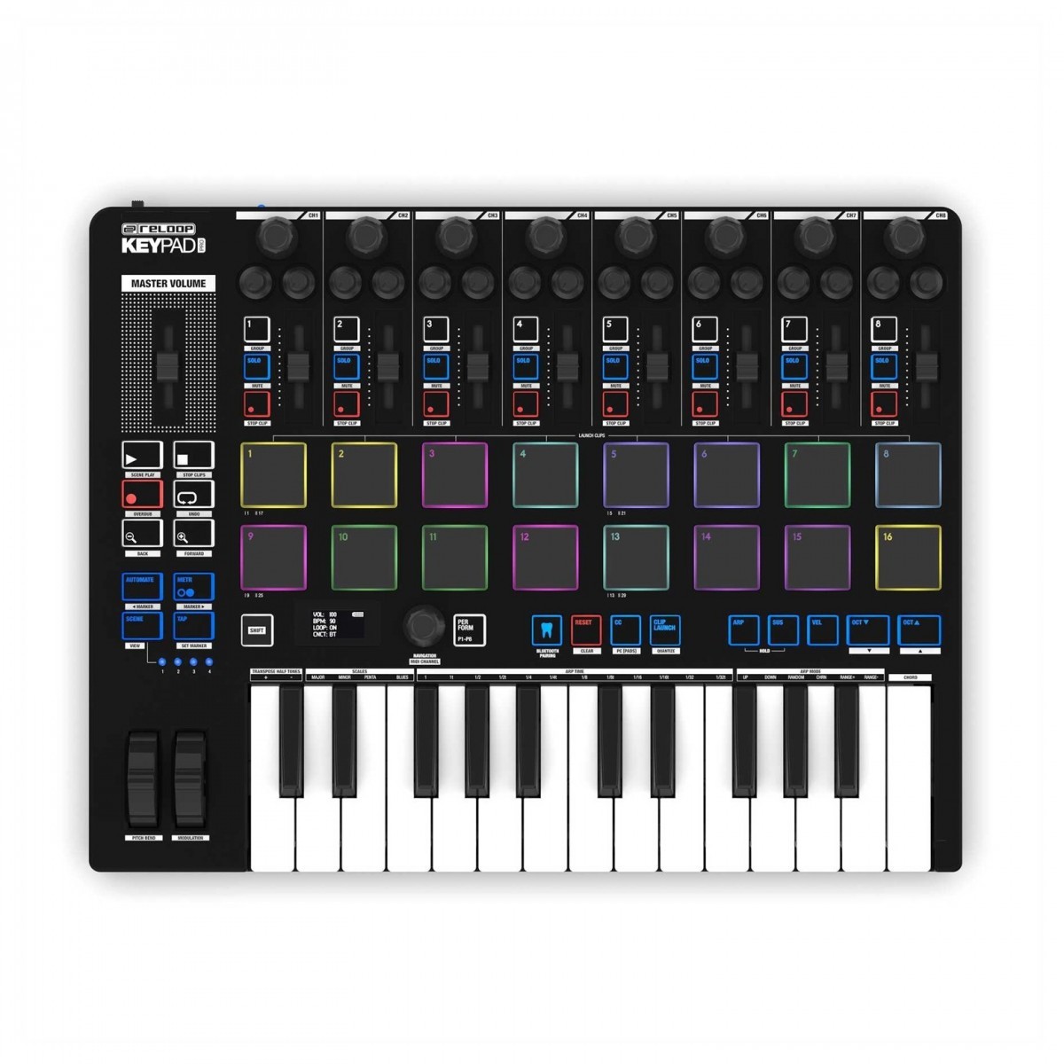 MIDI клавиатура Reloop Keypad Pro