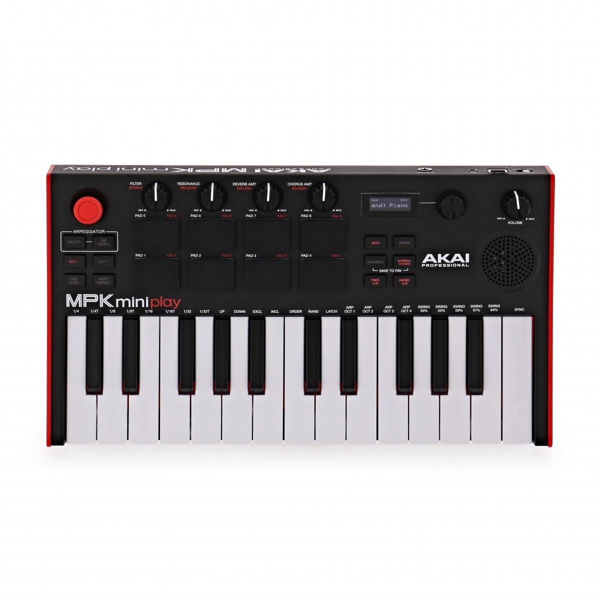 MIDI клавиатура Akai Pro MPK Mini Play MK3