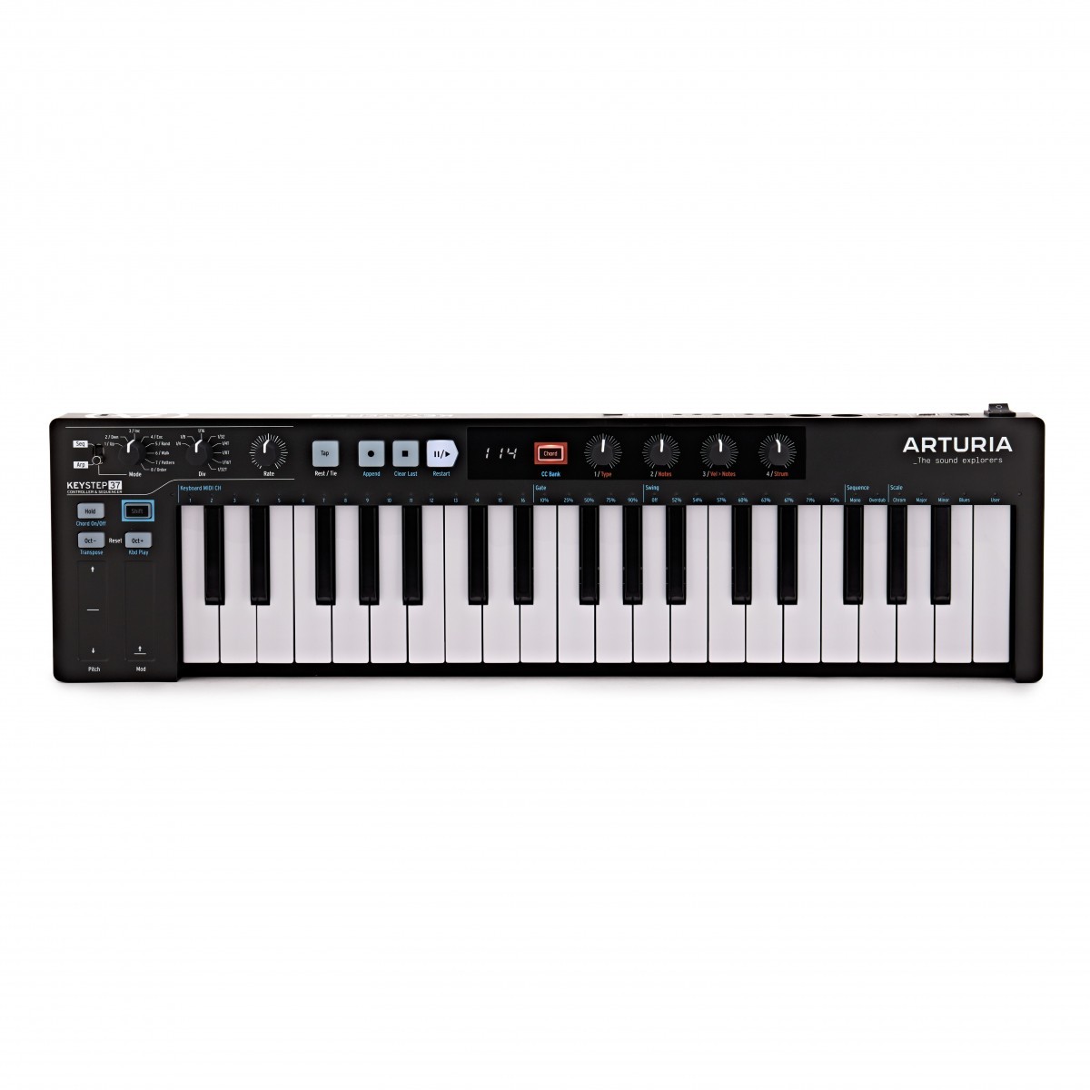 MIDI клавиатура Arturia KeyStep 37 Black Edition