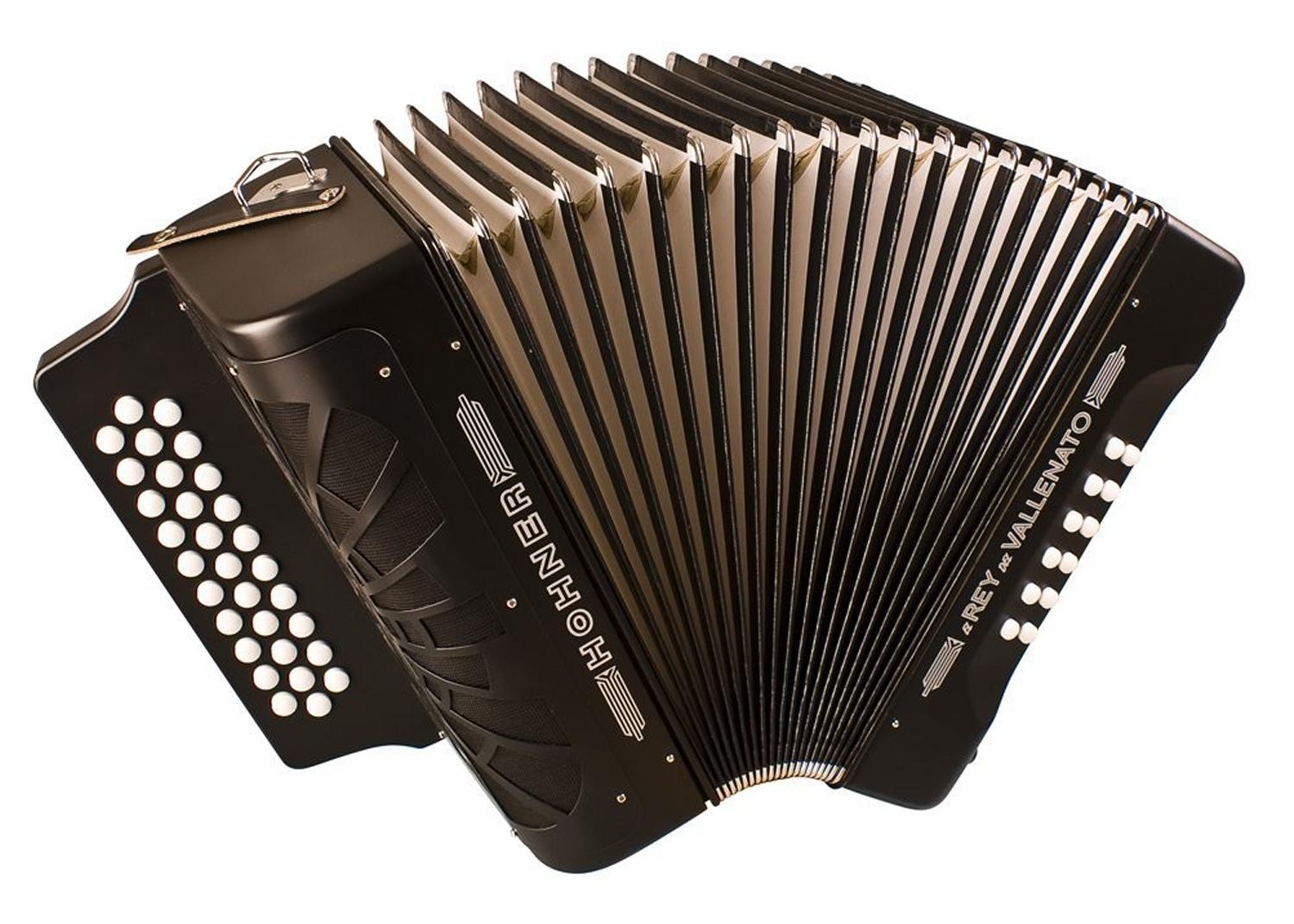 Баян HOHNER El Rey del Vallenato BbEbAb, black (A4962)