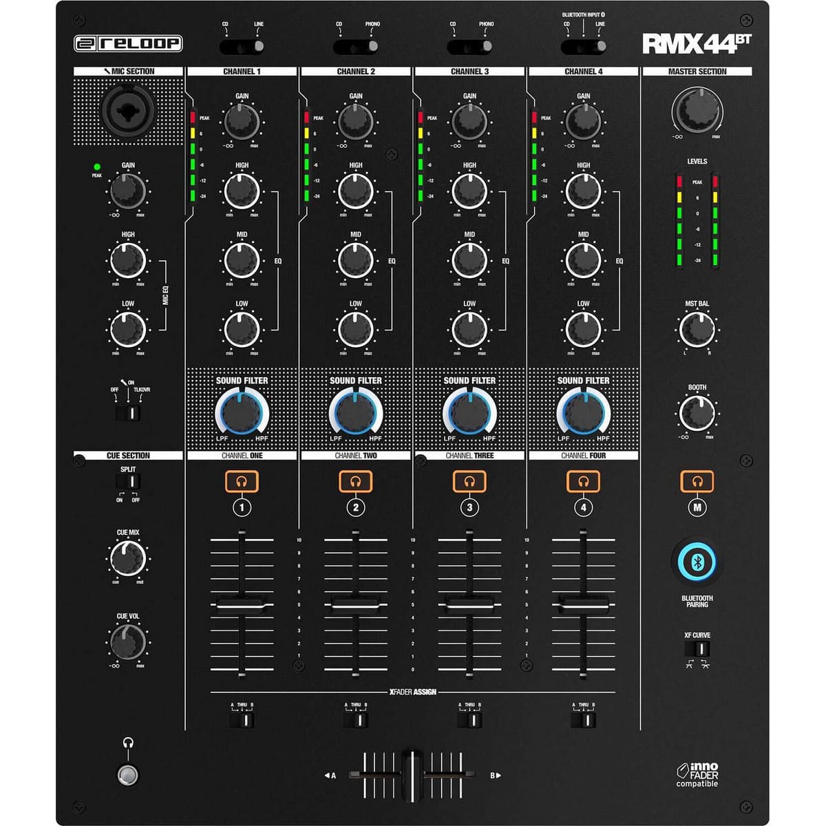 DJ-микшер Reloop RMX-44 BT