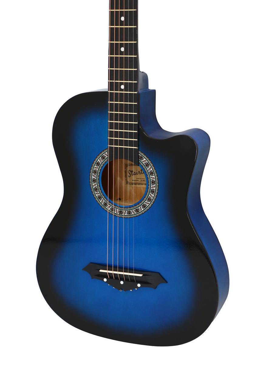 Фолк гитара комплект Stairtone A-38C SET BL