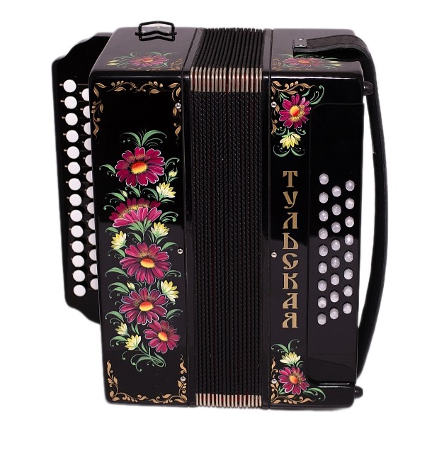 Гармонь ТУЛЬСКАЯ 301М (Г-21 Черная)