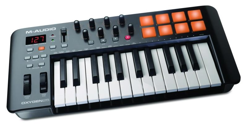 MIDI клавиатура M-Audio Oxygen 25 II