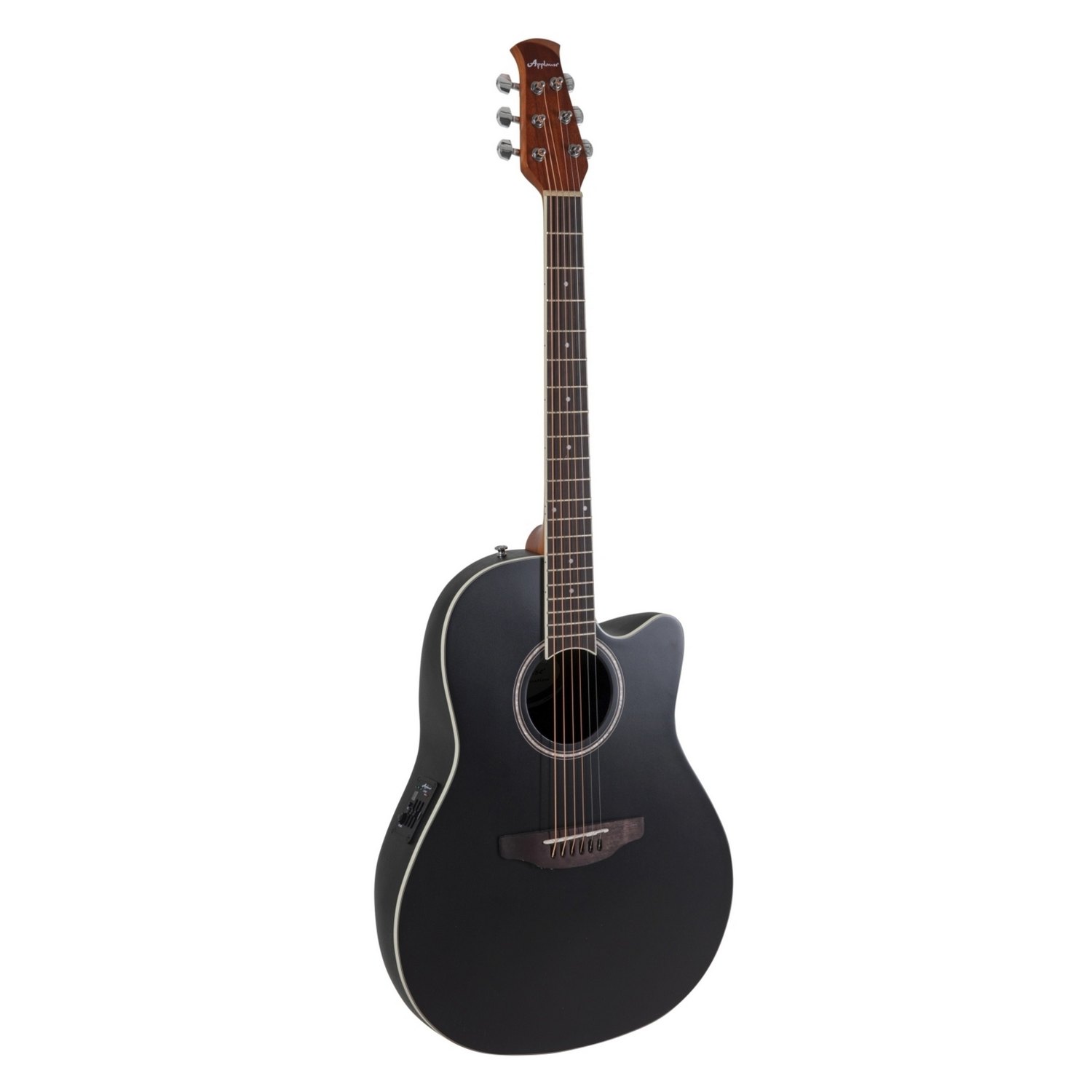 Электроакустическая гитара APPLAUSE AB24II-5S Balladeer Cutaway Black Satin