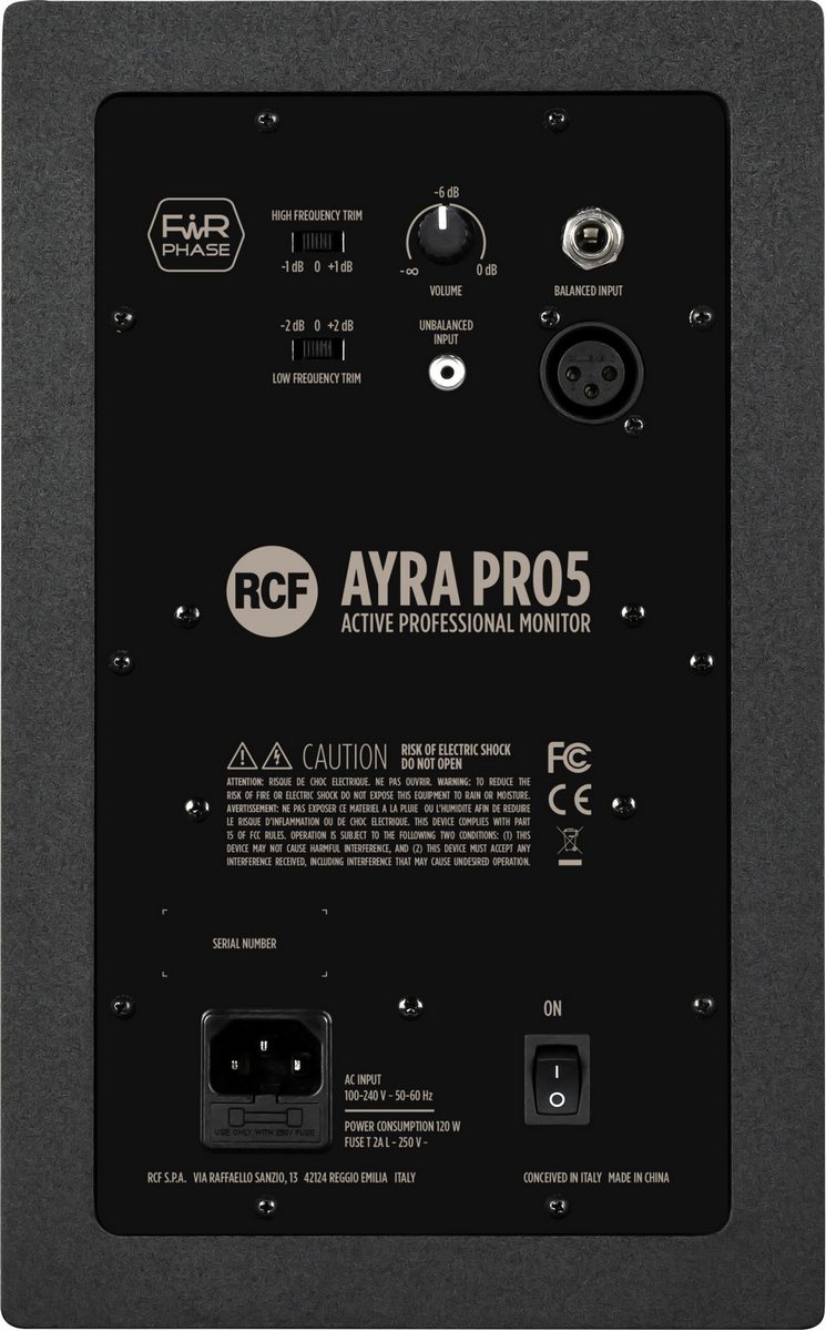 Студийный монитор RCF AYRA PRO 5