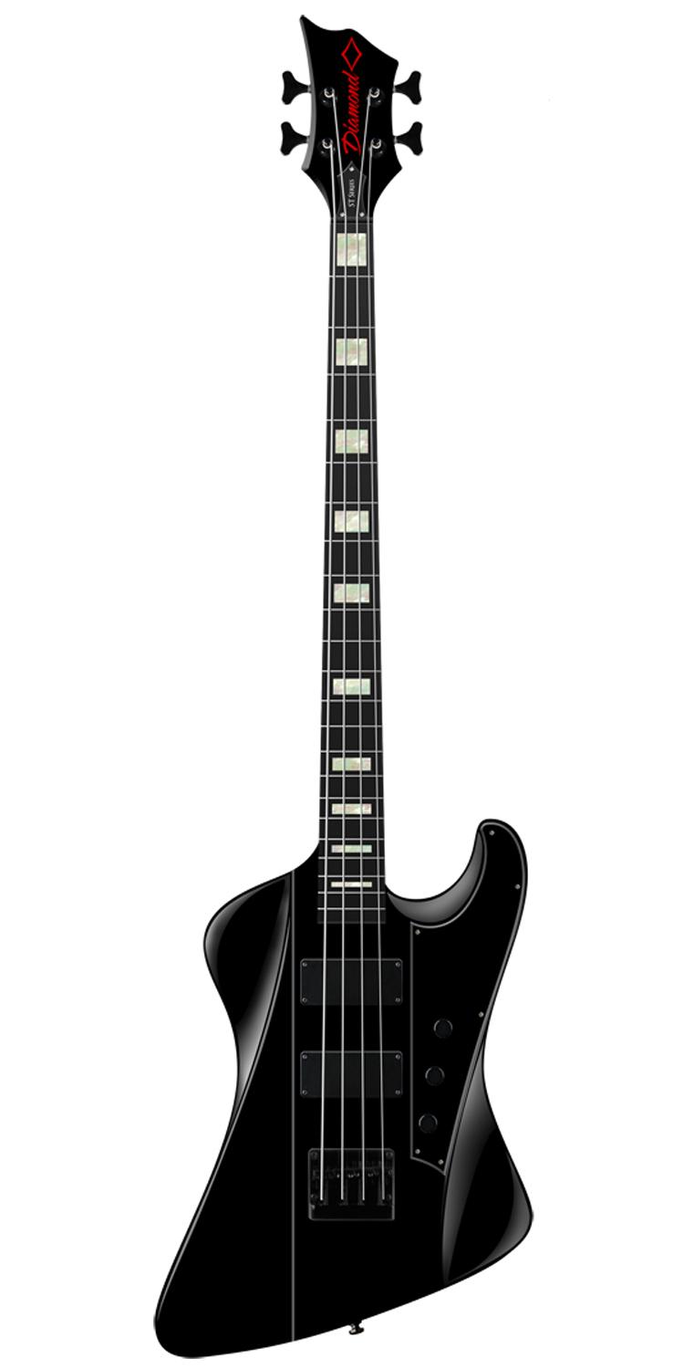 Бас-гитара DBZ HFR4ST-BK Hailfire Bass ST Black