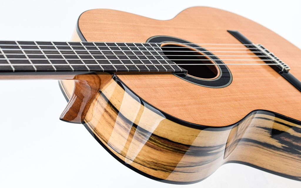 Классическая гитара Alhambra 6 White Ebony Classical Conservatory