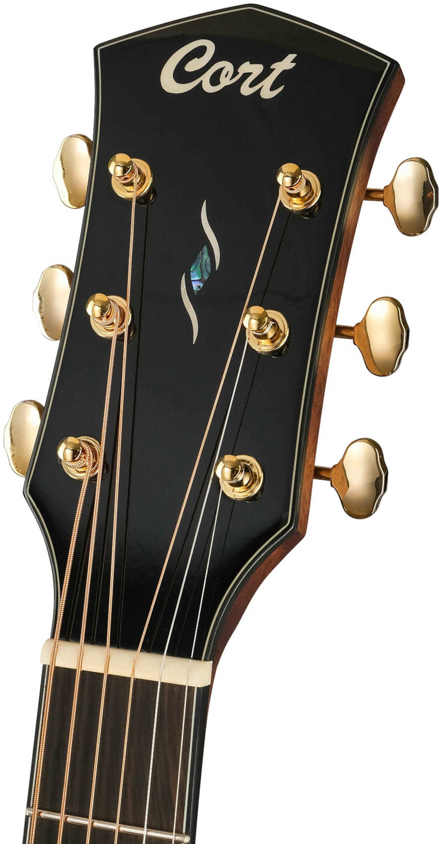 Электроакустическая гитара Cort Gold-D6-50th-WCASE-NAT Gold Series