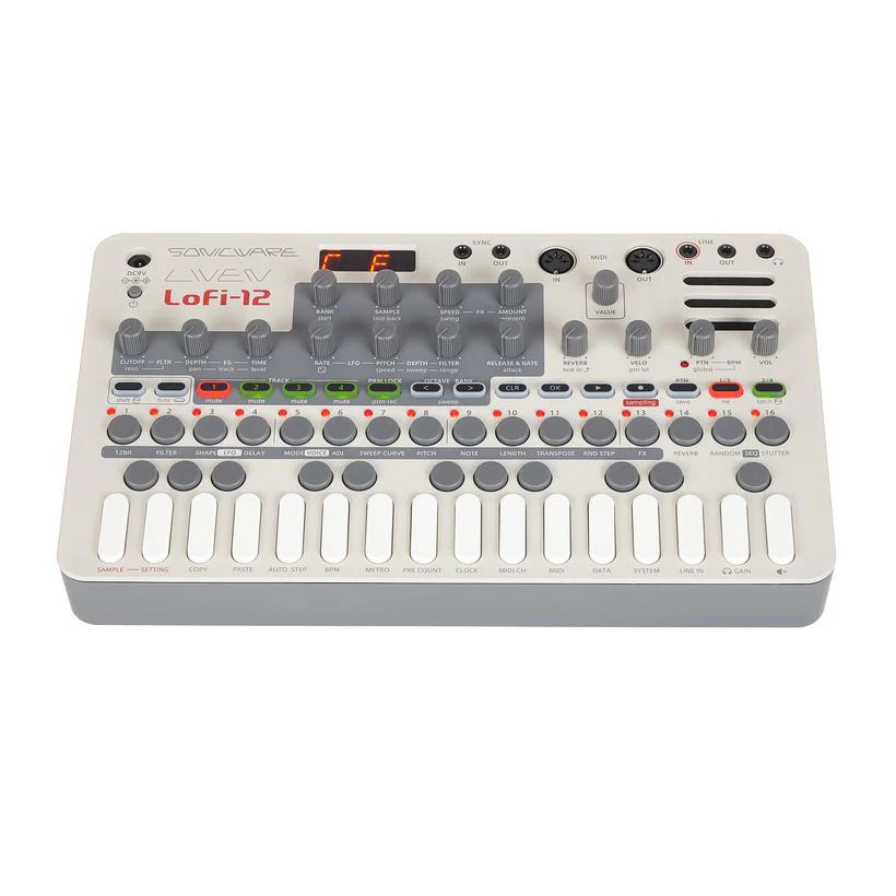 Сэмплер-грувбокс Sonicware LIVEN Lofi-12