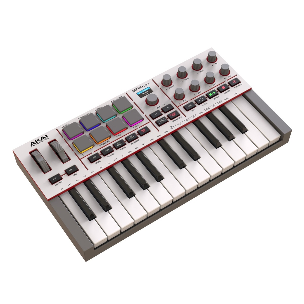 MIDI клавиатура Akai Pro MPK MINI 4 Gray