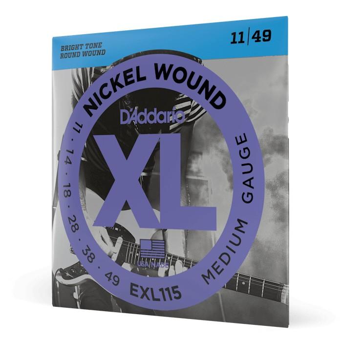 Струны для гитары D'Addario EXL115