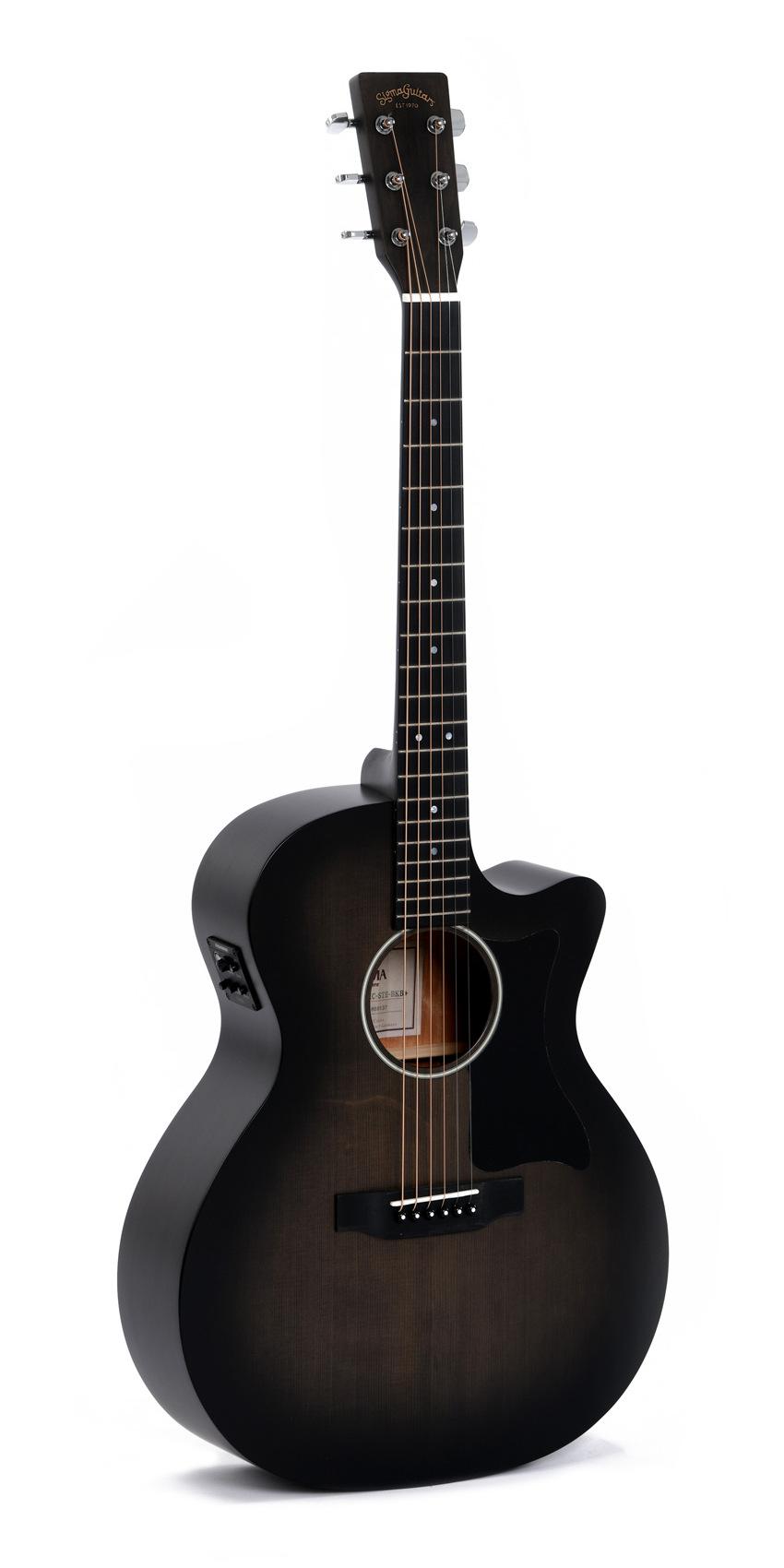 Электроакустическая гитара Sigma GMC-STE-BKB+