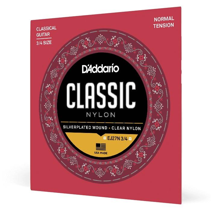 Струны для гитары D'Addario EJ27N 3/4