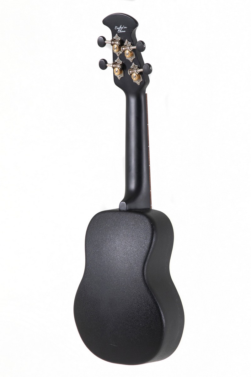 Электро-укулеле OVATION UCS10-5S Soprano Ukulele Celebrity Traditional Black Satin